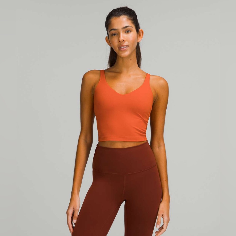 Lululemon Align Tank, Canyon Orange, size 6